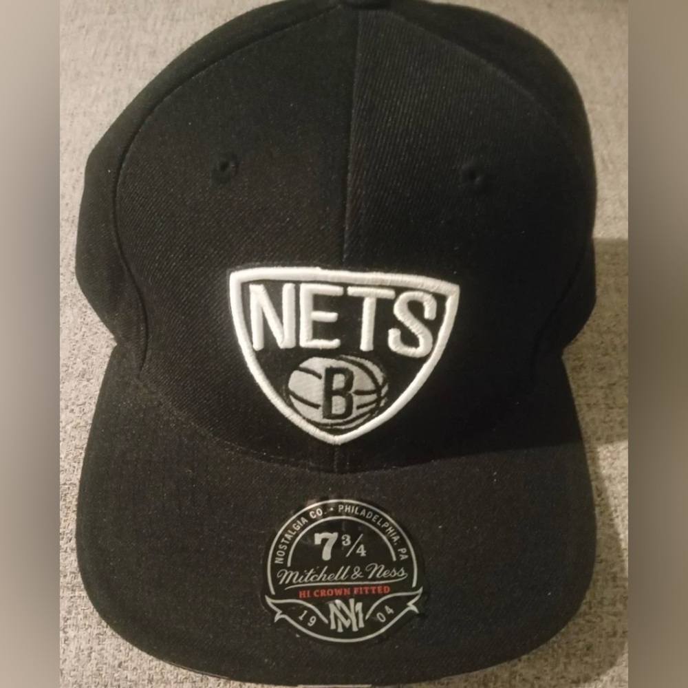 Brooklyn Nets Fitted Hat ~ 7 3/4